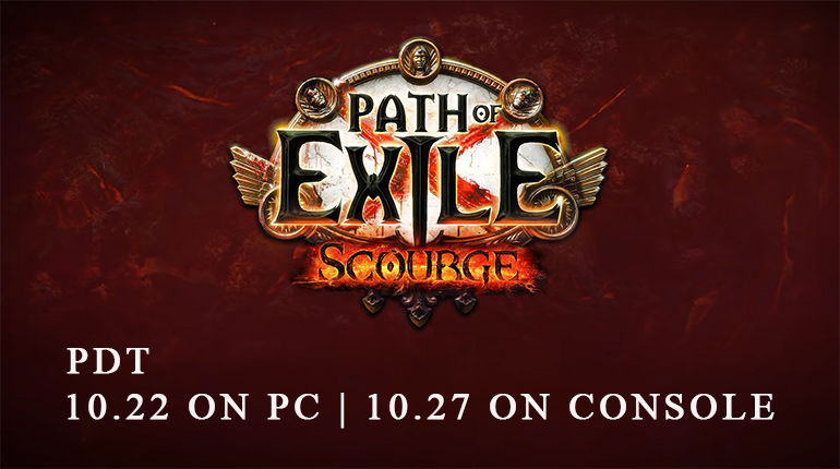 PoE 3.16 Scourge Release Date and Twitch Drop